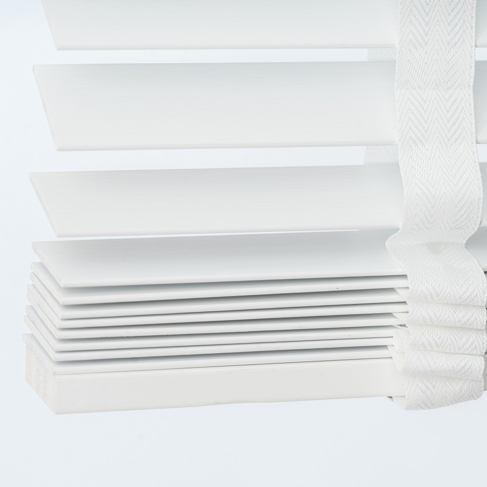 Medinės Bamboo Žaliuzės – Bamboo White