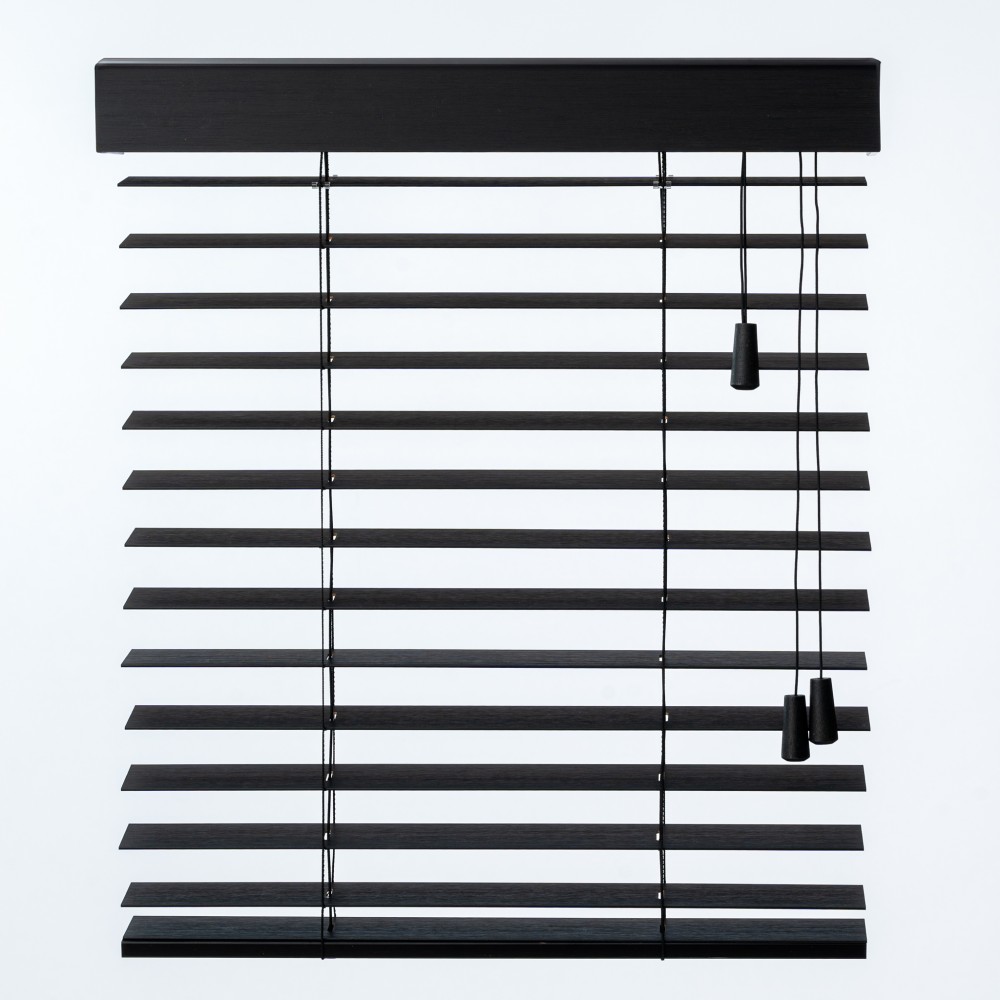 Medinės Bamboo Žaliuzės – Bamboo Black