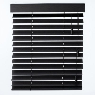 Medinės Bamboo Žaliuzės – Bamboo Black