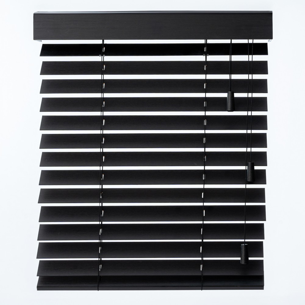 Medinės Bamboo Žaliuzės – Bamboo Black