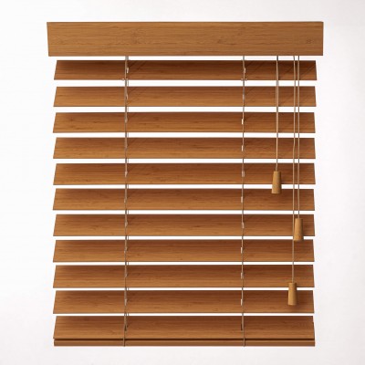 Medinės Bamboo Žaliuzės – Bamboo Oak