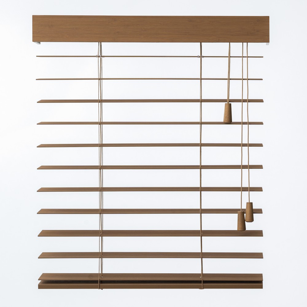 Medinės Bamboo Žaliuzės – Bamboo Smoke Grey