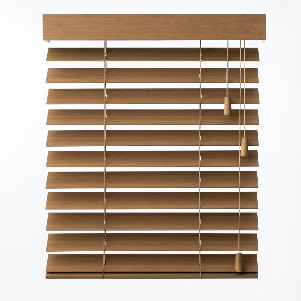 Medinės Bamboo Žaliuzės – Bamboo Smoke Grey