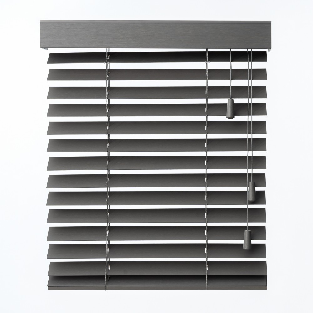 Medinės Bamboo Žaliuzės – Bamboo Dark Grey