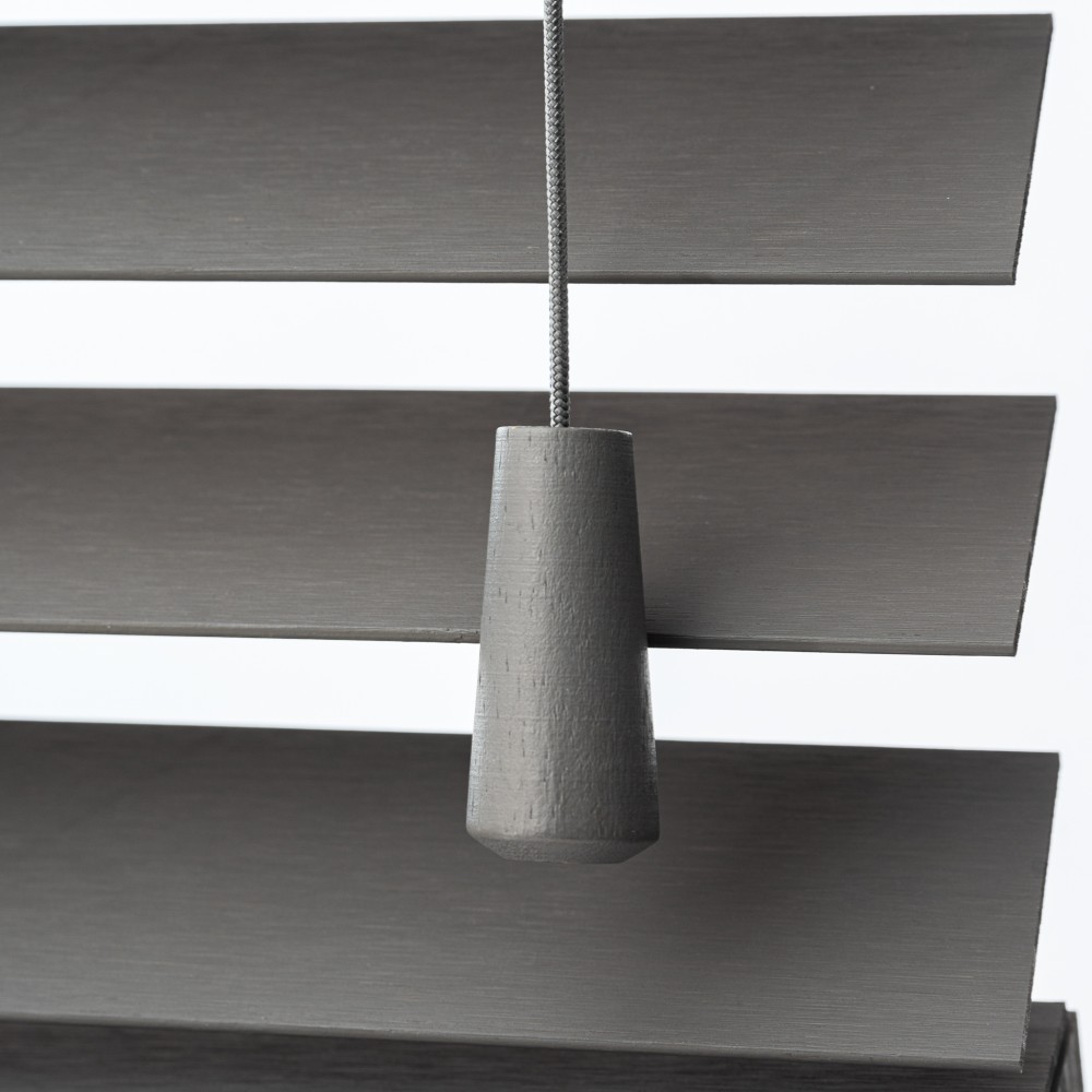 Medinės Bamboo Žaliuzės – Bamboo Dark Grey