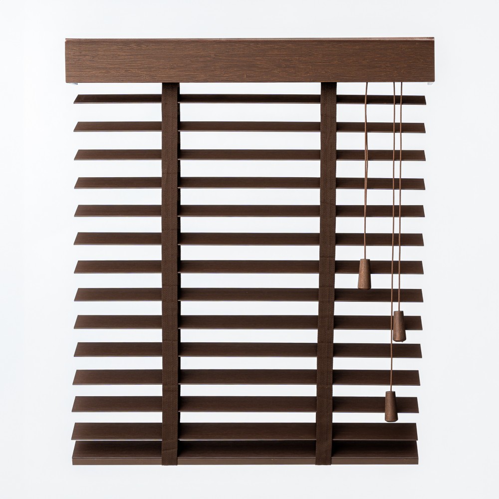 Medinės Bamboo Žaliuzės – Bamboo Chestnut