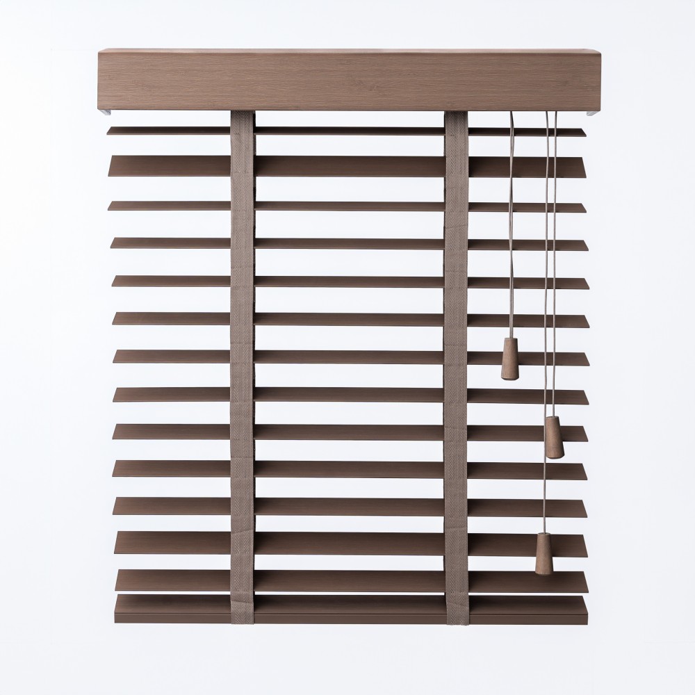 Medinės Bamboo Žaliuzės – Bamboo Taupe