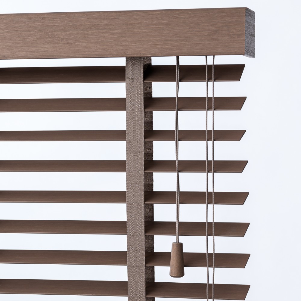 Medinės Bamboo Žaliuzės – Bamboo Taupe