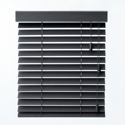 Medinės Bamboo Žaliuzės – Bamboo Anthracite Spalva