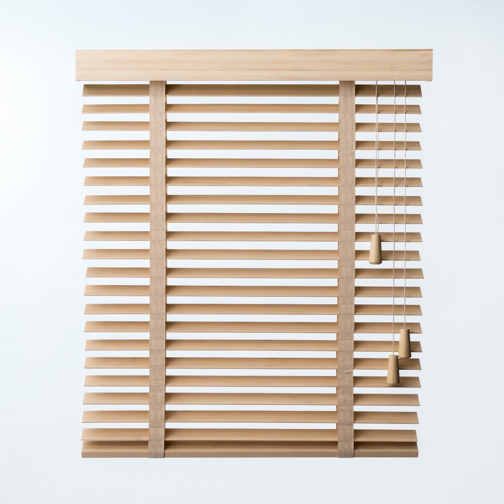 Medinės Bamboo Žaliuzės – Bamboo Maple