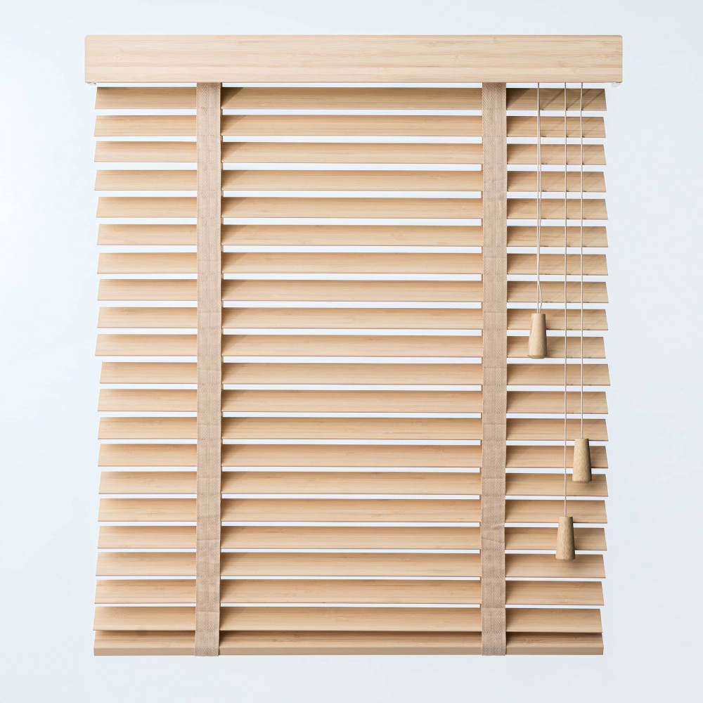 Medinės Bamboo Žaliuzės – Bamboo Maple