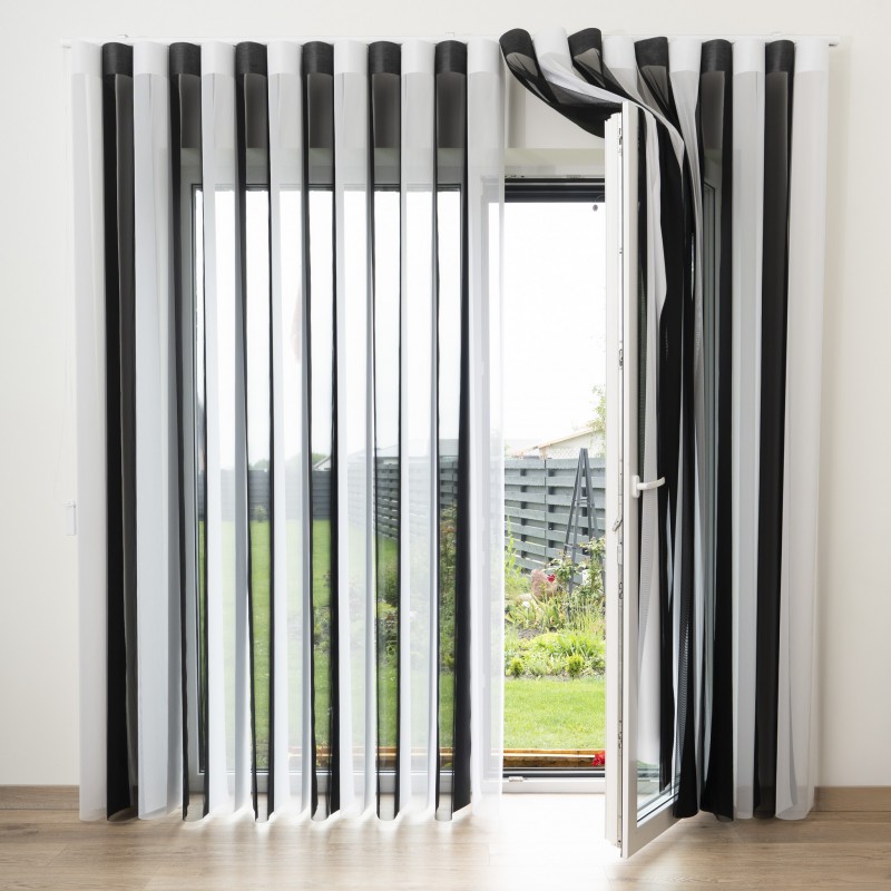 Juostinės Užuolaidos Diena Naktis, Zebras, BR20 Juostinės Užuolaidos Diena Naktis, Zebras, BR20