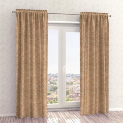 Naktinės užuolaidos, rudo atspalvio 