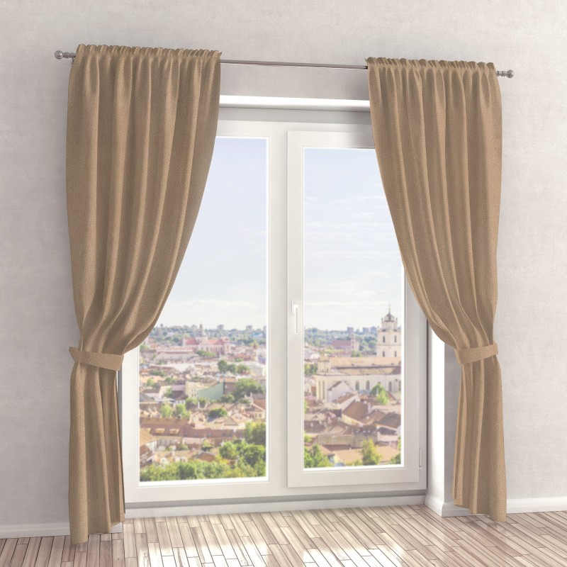 Naktinės užuolaidos, smėlio atspalvio 