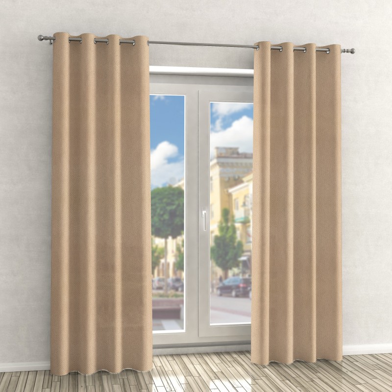 Naktinės užuolaidos, smėlio atspalvio 