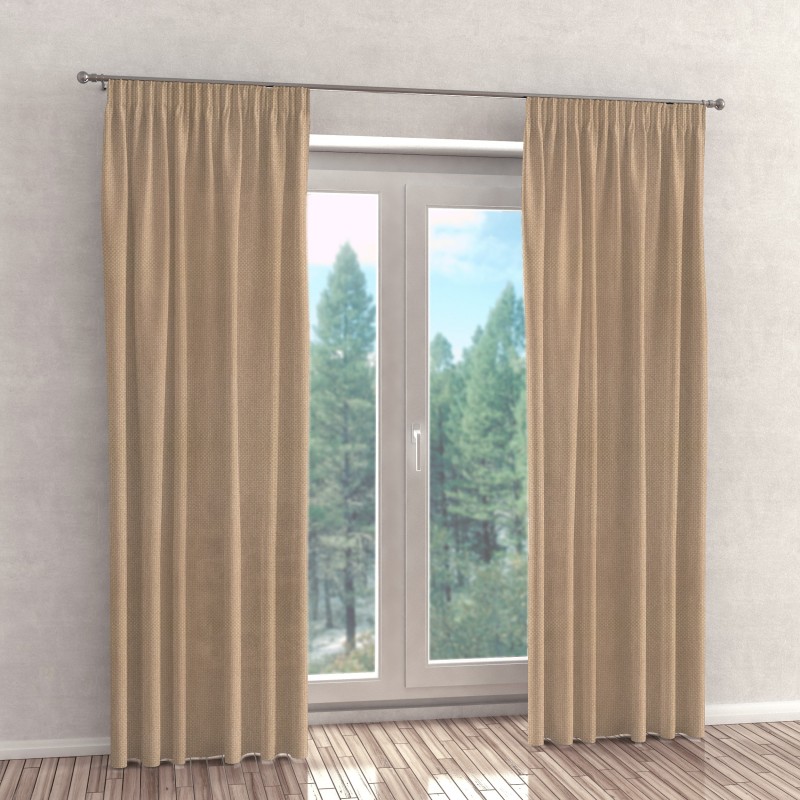 Naktinės užuolaidos, smėlio atspalvio 