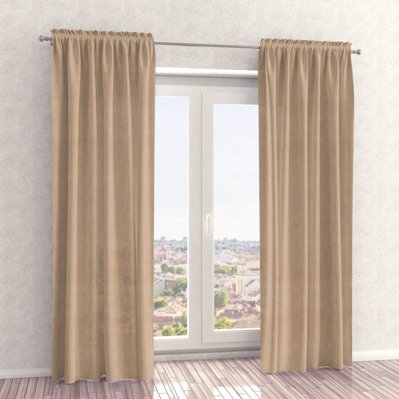 Naktinės užuolaidos, smėlio atspalvio 