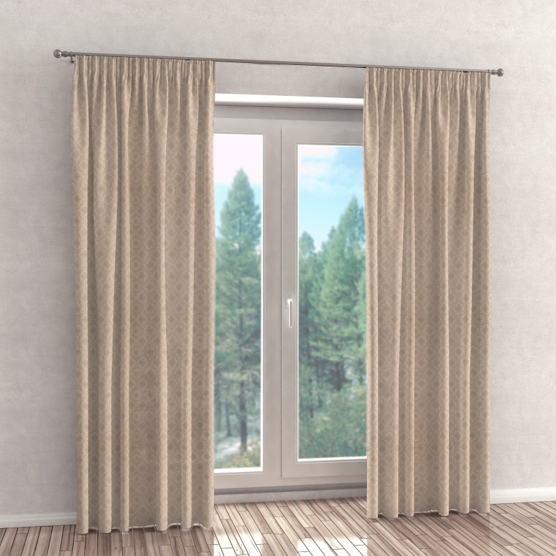 Naktinės užuolaidos, smėlio atspalvio 