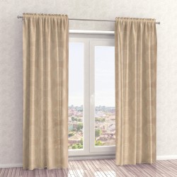 Naktinės užuolaidos, smėlio atspalvio 