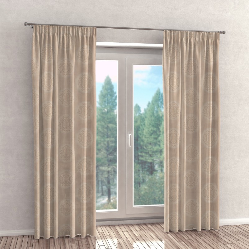 Naktinės užuolaidos, smėlio atspalvio 