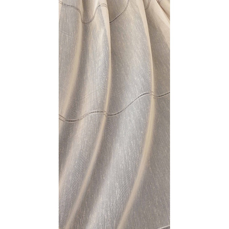 Dieninės užuolaidos, Pilkos, blizgios, su juostelėmis