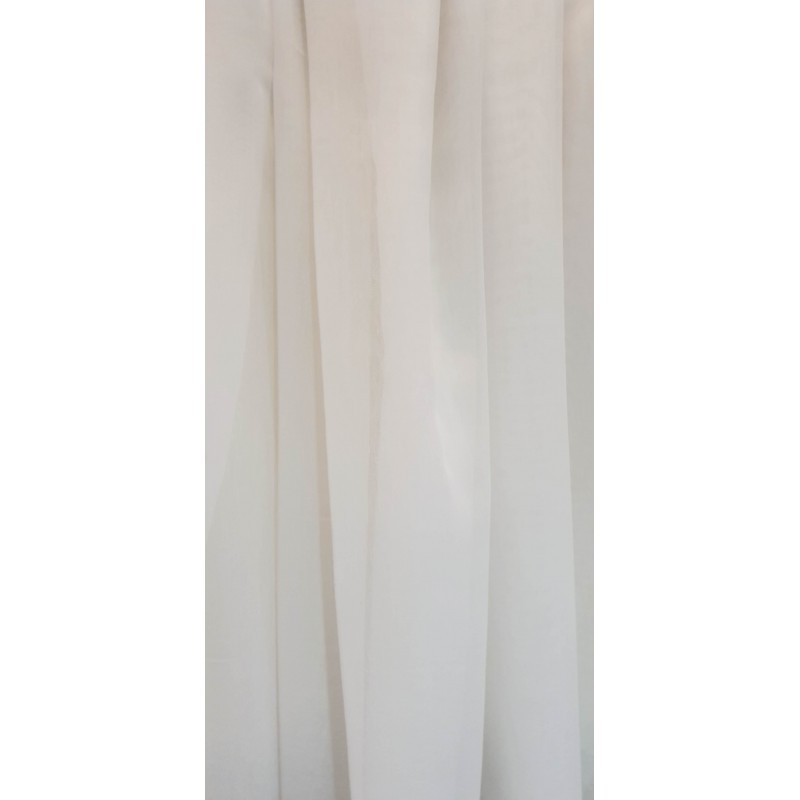 Dieninės užuolaidos, Kreminės spalvos batisto