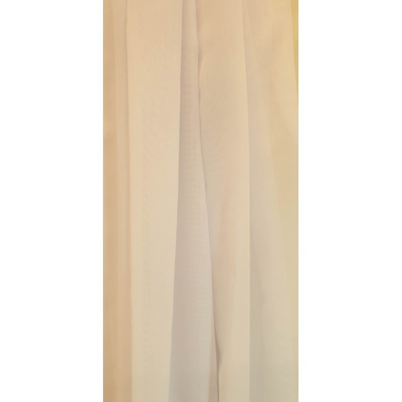 Dieninės užuolaidos, Kreminės spalvos batisto