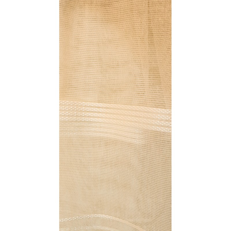 Dieninės užuolaidos, Kreminės spalvos užuolaidos su juostomis