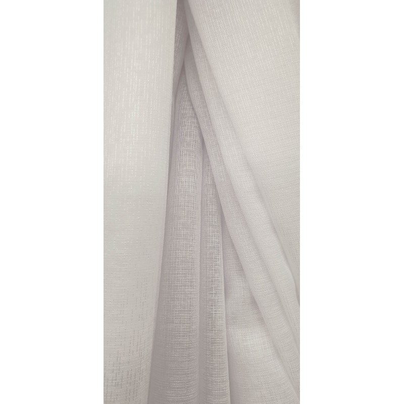 Dieninės užuolaidos, Baltos, su brūkšneliais 