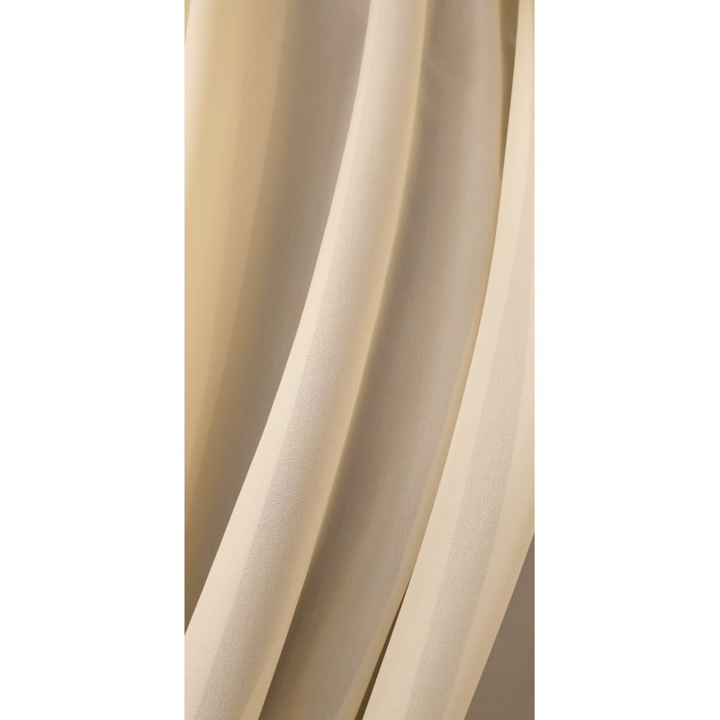 Dieninės užuolaidos, Kreminės spalvos krepas