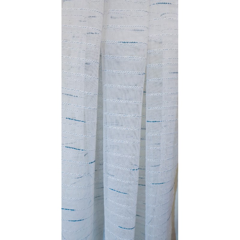 Dieninės užuolaidos, Baltos spalvos užuolaidos su raštu