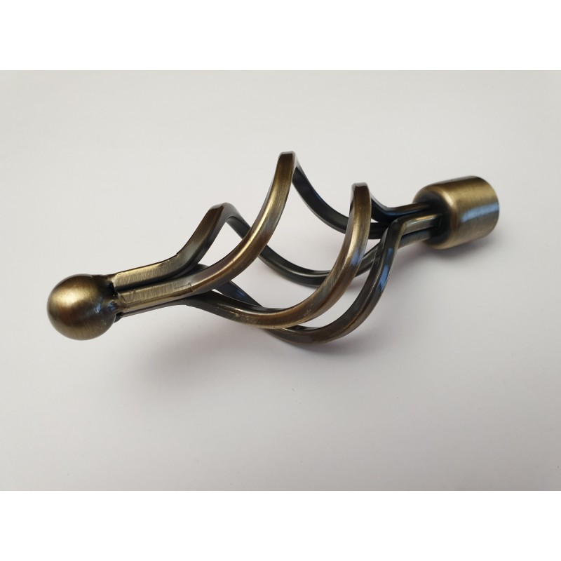 Antikinės bronzos 19mm Karūnėlės antgalis