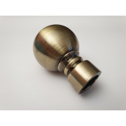 Antikinės bronzos 19mm Bona antgalis