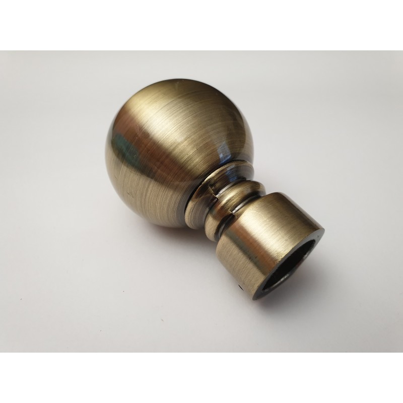 Antikinės bronzos 19mm Bona antgalis