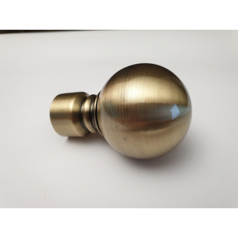 Antikinės bronzos 19mm Bona antgalis