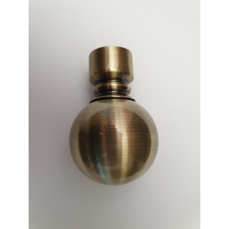 Antikinės bronzos 19mm Bona antgalis