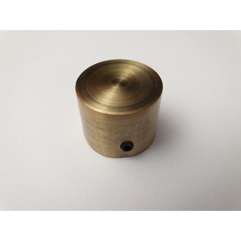 Antikinės bronzos 19mm Kamštukas antgalis