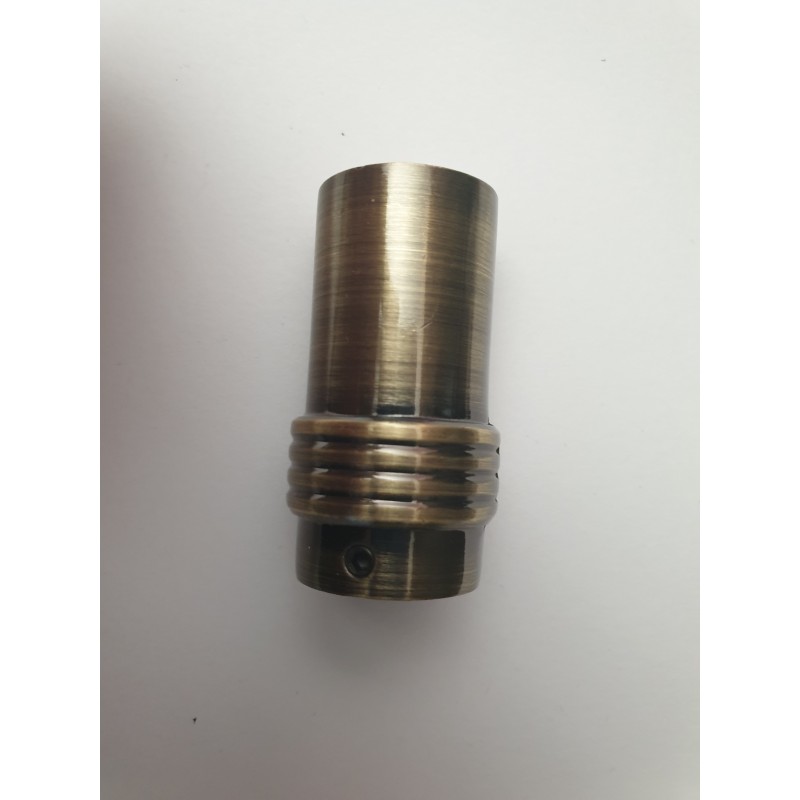 Antikinės bronzos 19mm Cillinder midi antgalis