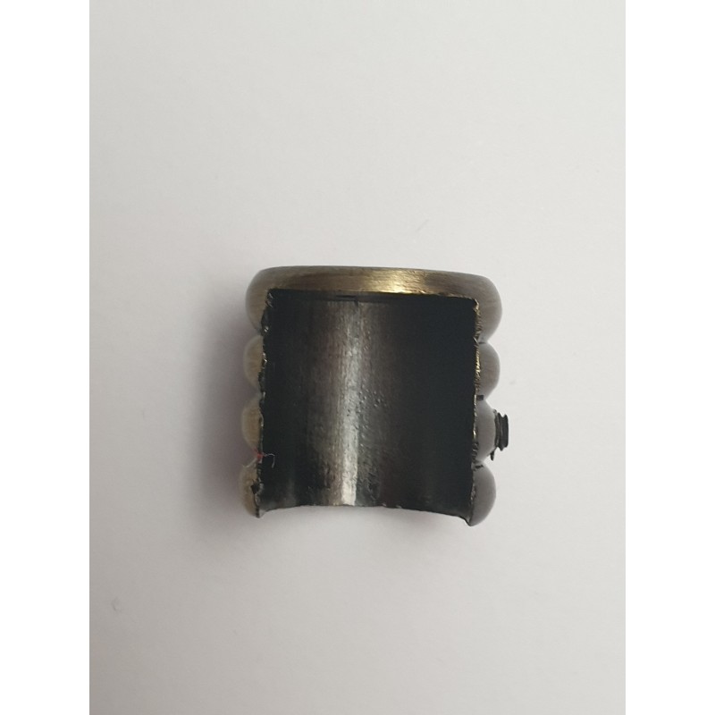 Antikinės bronzos 19mm Nišinis laikilis antgalis