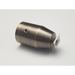 Antikinės bronzos 19mm Nuo sienos antgalis