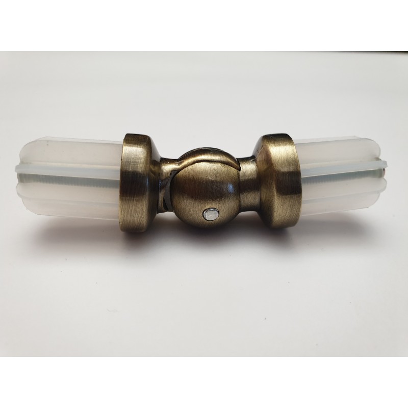 Antikinės bronzos 19mm Kampas antgalis