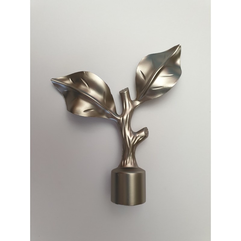 Matinio sidabro 19mm Lapai antgalis