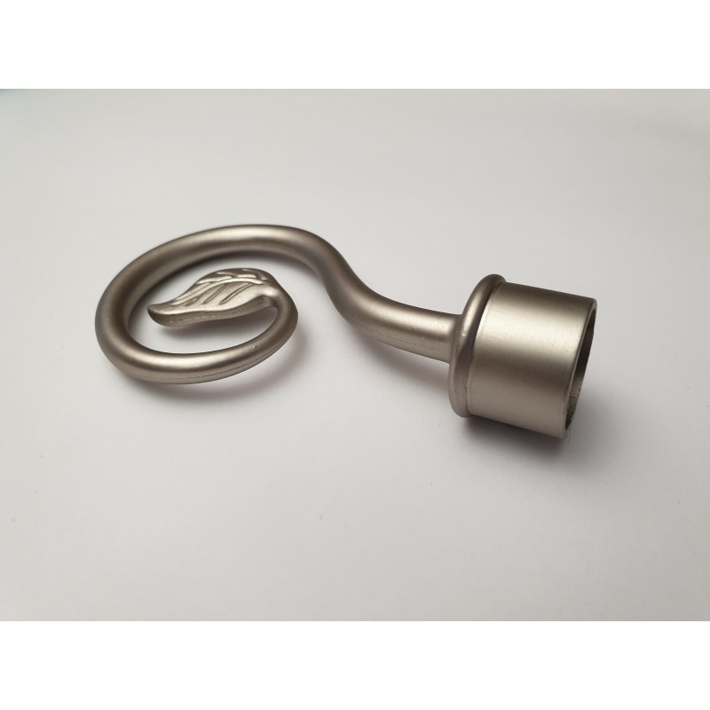 Matinio sidabro 19mm Zeus su lapeliu antgalis