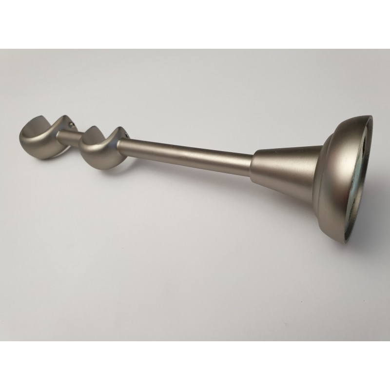 Matinio sidabro 19mm Atvira dviguba kojelė