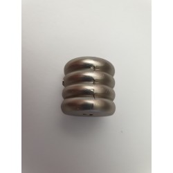 Matinio sidabro 19mm Nišinis laikiklis antgalis