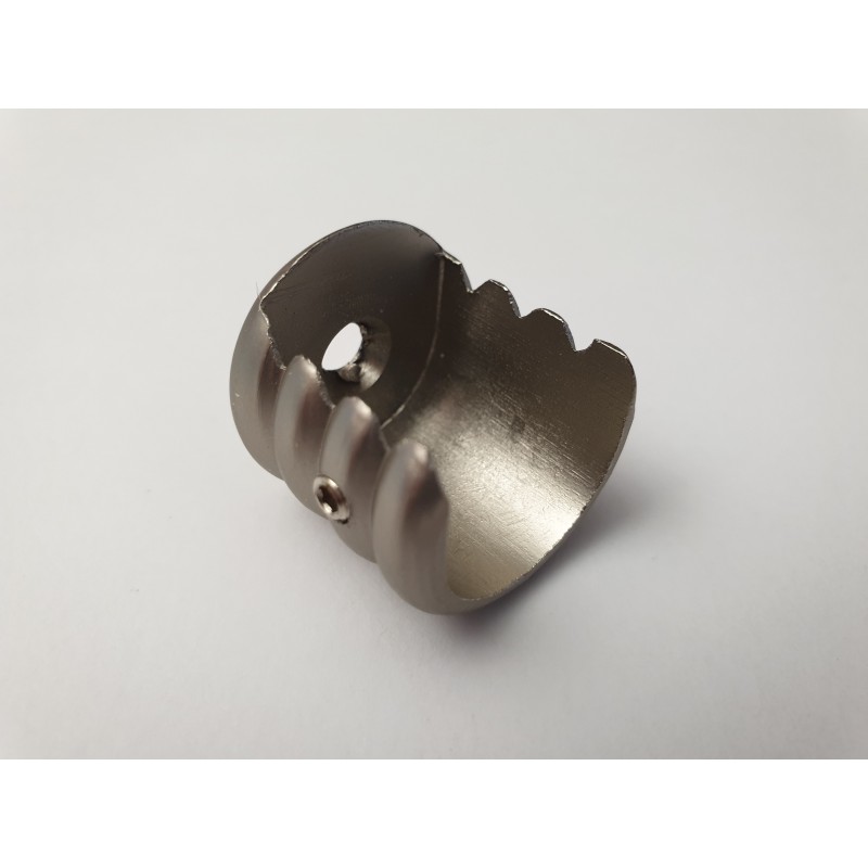 Matinio sidabro 19mm Nišinis laikiklis antgalis