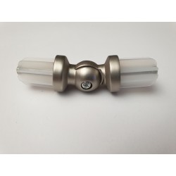 Matinio sidabro 19mm Kampas lazdai antgalis