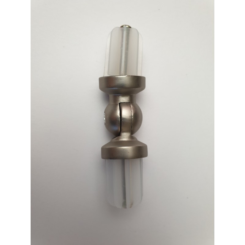 Matinio sidabro 19mm Kampas lazdai antgalis