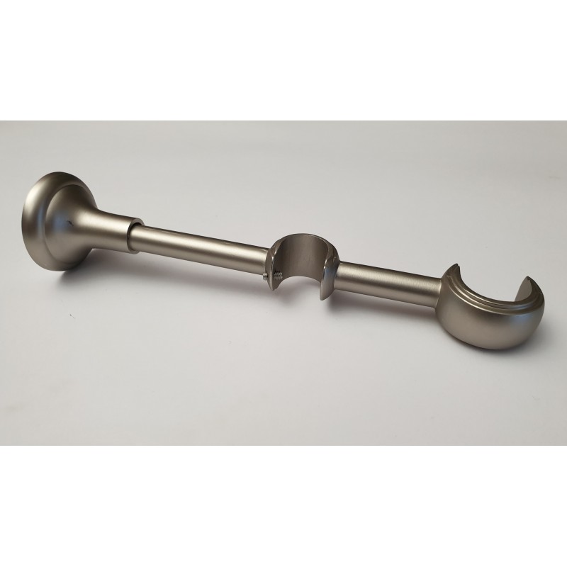 Matinio sidabro 19mm Atvira dviguba kojelė