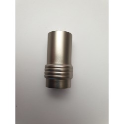 Matinio sidabro 19mm Cillinder midi antgalis